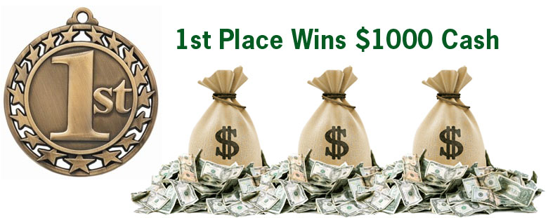 1st Place Wins $1000